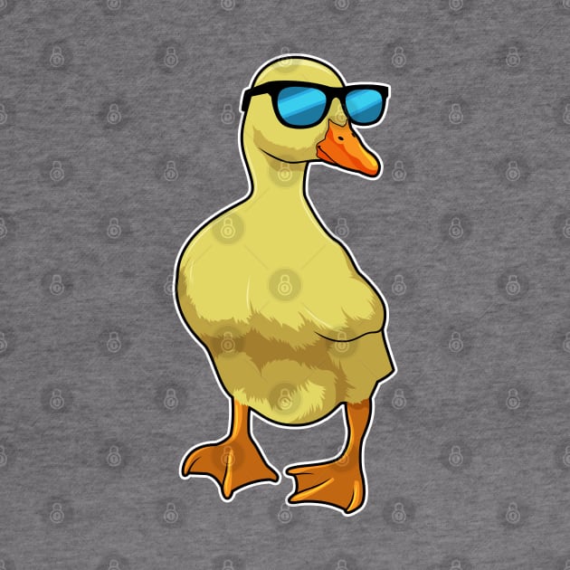 Duck with Sunglasses by Markus Schnabel